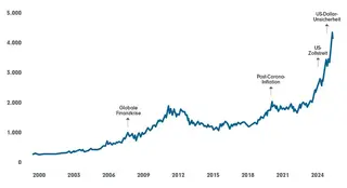 Goldpreisentwicklung